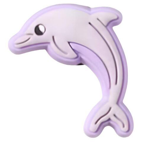 Crocs PVC Shoe Accessories Unisex Light Purple