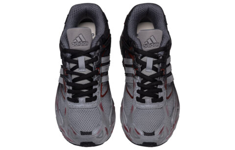 Adidas Originals Response Cl Abrasion Resistant Abrasion Resistant Low top Running Shoes Unisex Black Silver