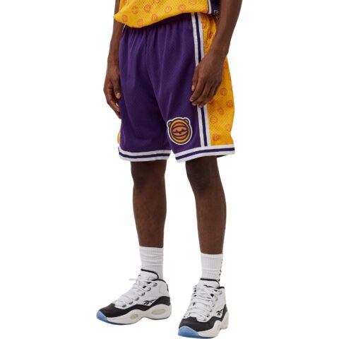 Mitchell Ness x Ozuna Bear Basketball Shorts Unisex Purple