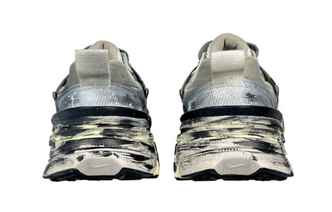 Nike V2K Run Cushioning Slip Resistant Low top Running Shoes Women’s Silver Black