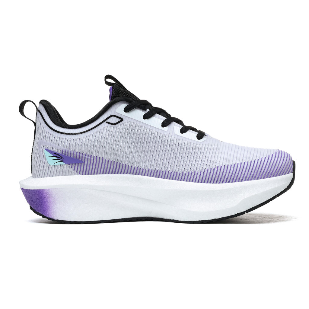 SUPERING BEAST Running Shoes Unisex Low Top White Purple