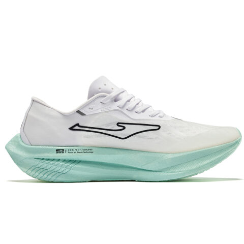 Erke Cyan Realm 2.0 Cushioning Abrasion Resistant Rebound Low top Carbon Plate Casual Marathon Running Shoes Men’s