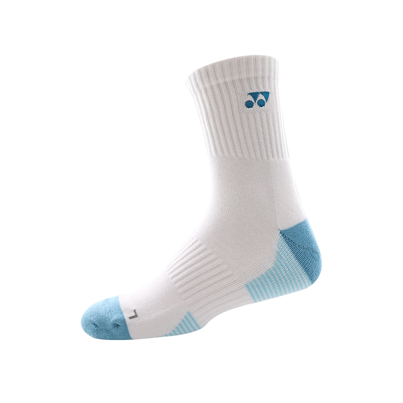 YONEX Crew Socks Women’s 1 Pack/2 Pack/3 Pack White/White/