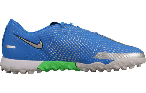 Nike Phantom Gt Academy Tf Photo Blue Metallic Silver
