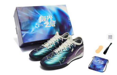 KELME Master 2.0 TF Turf Artificial Turf Cushioning, Wear Resistant Soccer Shoes Unisex Starry Sky Purple