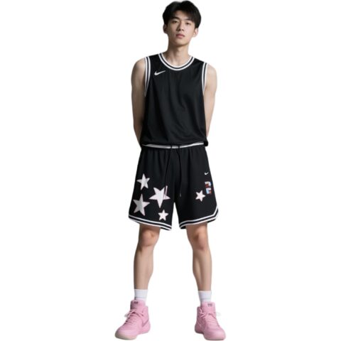 Nike DRI FIT DNA Basketball Shorts Men’s Black White