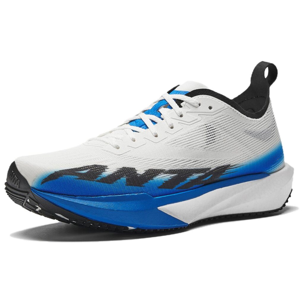 ANTA Plastic Avant Garde SPEED Running Shoes Men’s Low Top Ivory White/Medium Blue/Basic Black