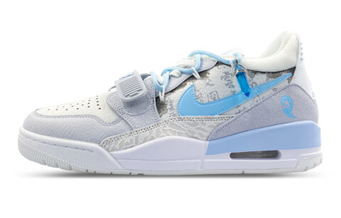 Jordan Legacy 312 Low top Vintage Basketball Shoes Men’s Blue White