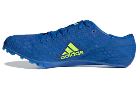Adidas Adizero Finesse Spikes 'Football Blue Solar Yellow'