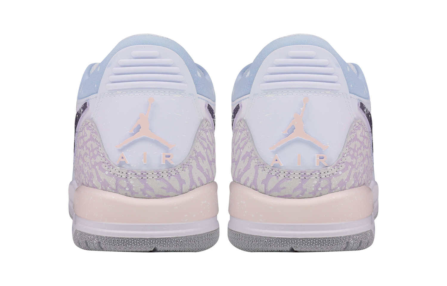 Jordan Legacy 312 Abrasion Resistant Abrasion Resistant Low top Vintage Basketball Shoes Women’s Pink Blue White