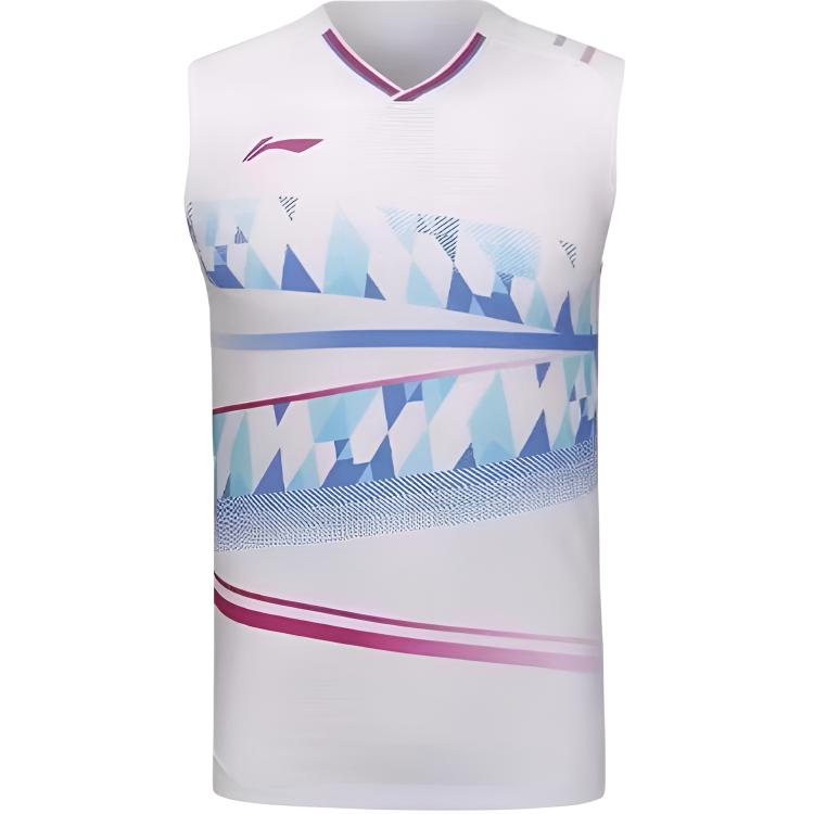 Li Ning Basketball Jerseys Men's Standard White Moderate Straight Fit