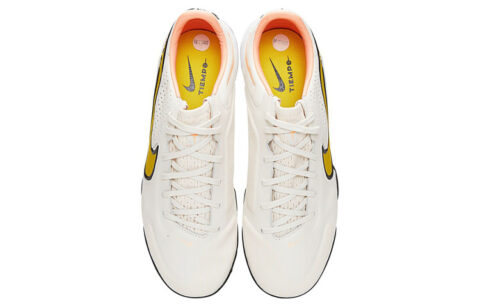 Nike React Tiempo Legend 9 Pro TF ‘White Yellow’