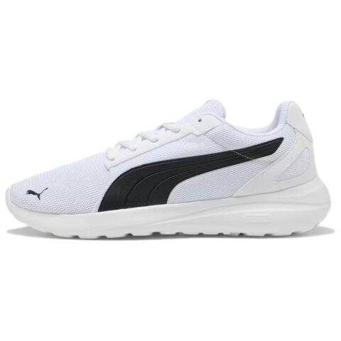 PUMA Softride Slip Resistant Abrasion Resistant Low top Casual Running Shoes Unisex White