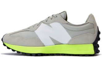 327 New Balance 'Grey Oak Lemon Slush'