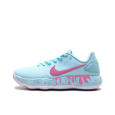 Nike Hyperdunk 2017 Runny Yolk Summer, Candy Ice Cream Low top Basketball Shoes Men’s Blue
