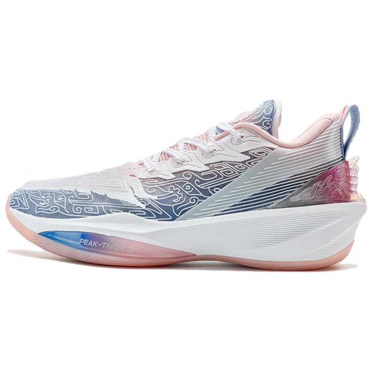 PEAK Taichi Triangle 3.0 Basketball Shoes Men's Low Top Royal Blue/Rose Red/Baymax