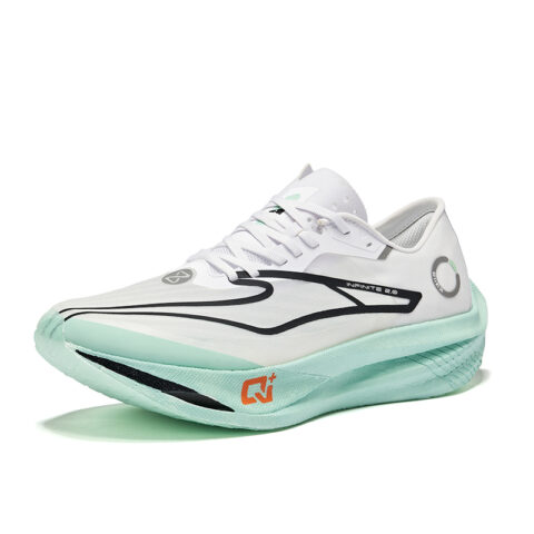 Erke Cyan Realm 2.0 Cushioning Abrasion Resistant Rebound Low top Carbon Plate Casual Marathon Running Shoes Men’s