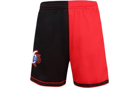 Mitchell Ness Basketball Shorts Men’s Black Red