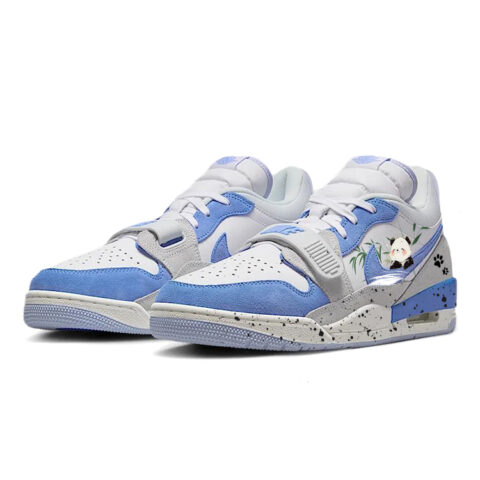 Jordan Legacy 312 Vintage Basketball Shoes Unisex Low Top Blue/White