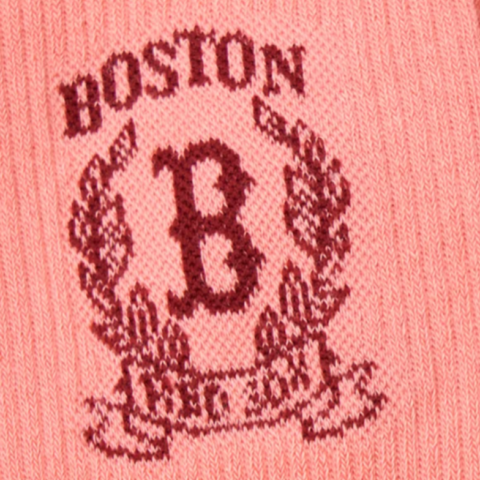 MLB Boston Red Sox Crew Socks Unisex 1 Pack Pink