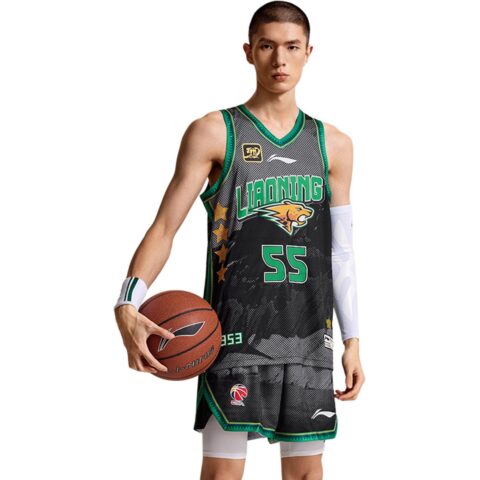 Li Ning CBA Collection Basketball Jersey Men’s Black