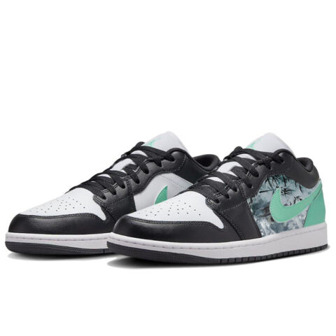 Jordan Air Jordan 1 Vintage Basketball Shoes Men’s Low Top Green/White