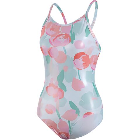 Li Ning One piece Swimsuit Women's Peachy Pink