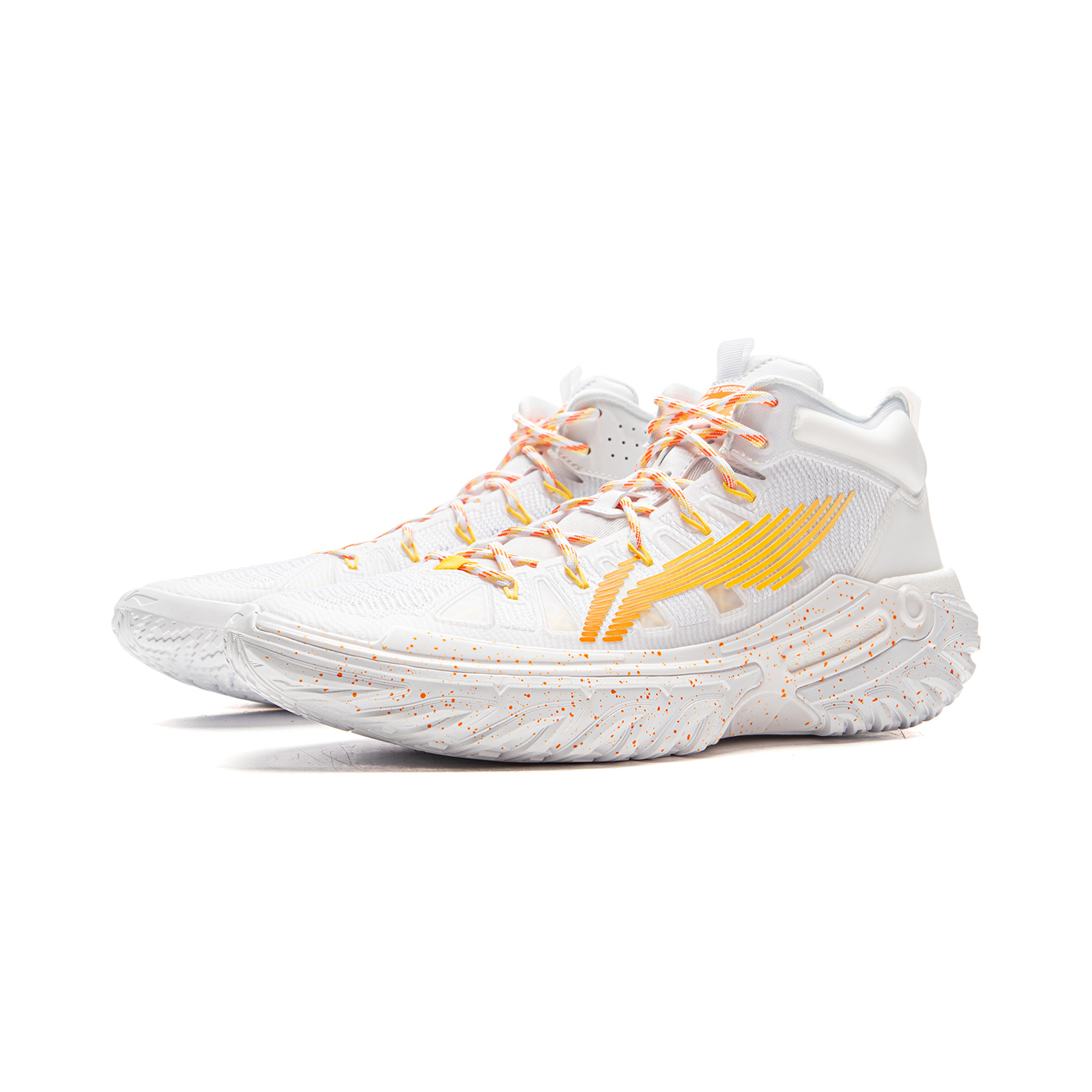 Li Ning Jie Ao 2High High top Basketball Shoes Men’s Standard White