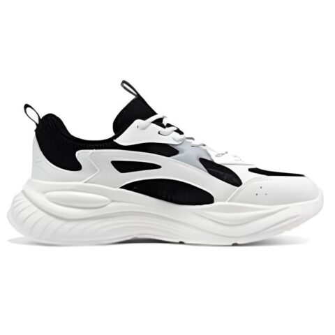 361° Life Collection Slip Resistant Abrasion Resistant Low top Casual Running Shoes Women’s Black White