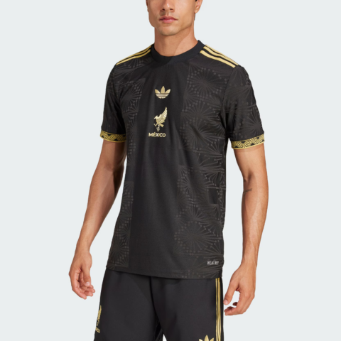Adidas Kids Mexico 25 Gold Jersey