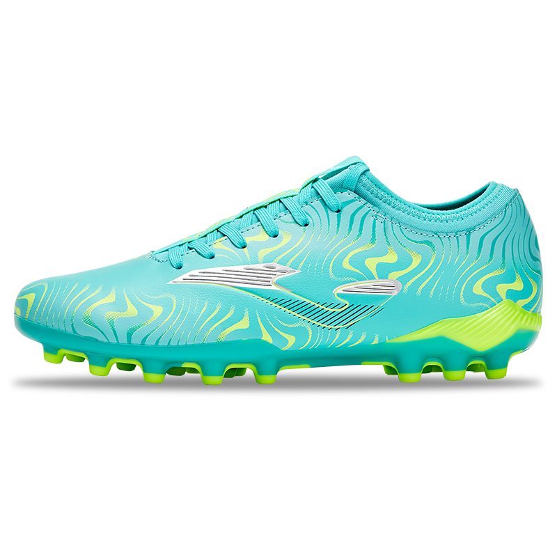 Joma Speed Type MG Multi Ground Artificial Turf Synthetic Leather Soccer Shoes Men's Lake Green