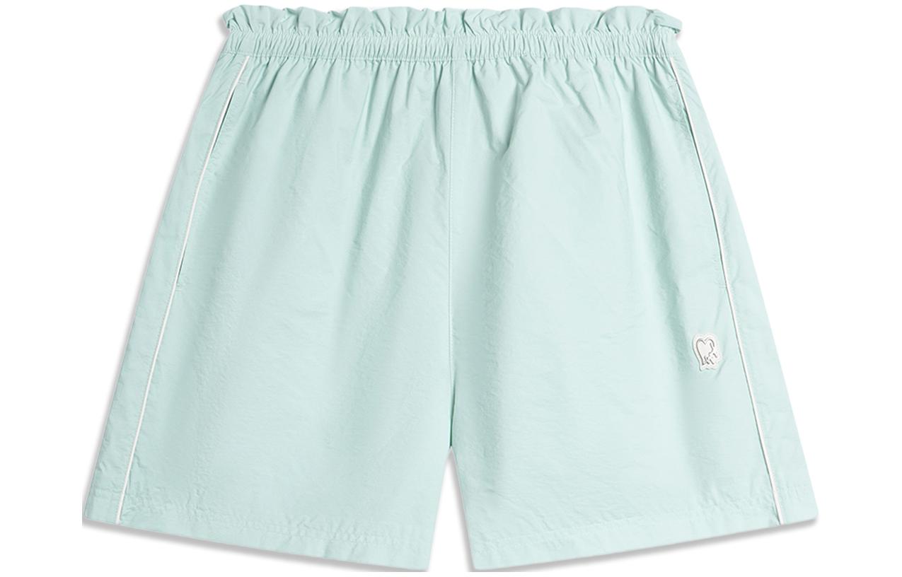 Li Ning Sports Life Collection Sports Shorts Women's Ice River Green