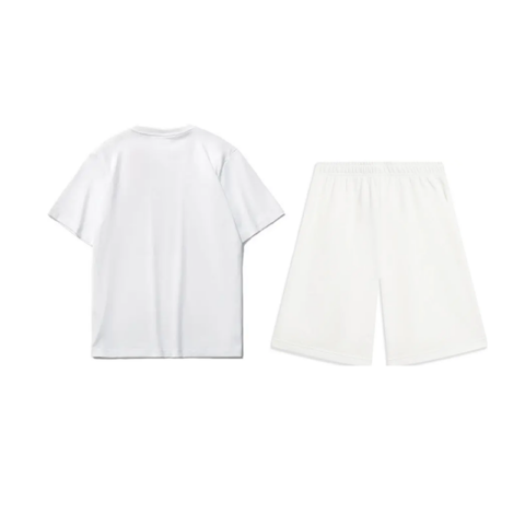 Li Ning Casual Sportswear Unisex White+White