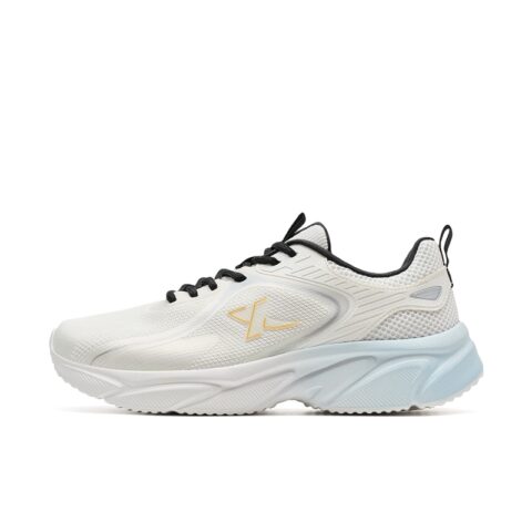XTEP Running Shoes Men’s Low Top Sail White/Light Orange Yellow