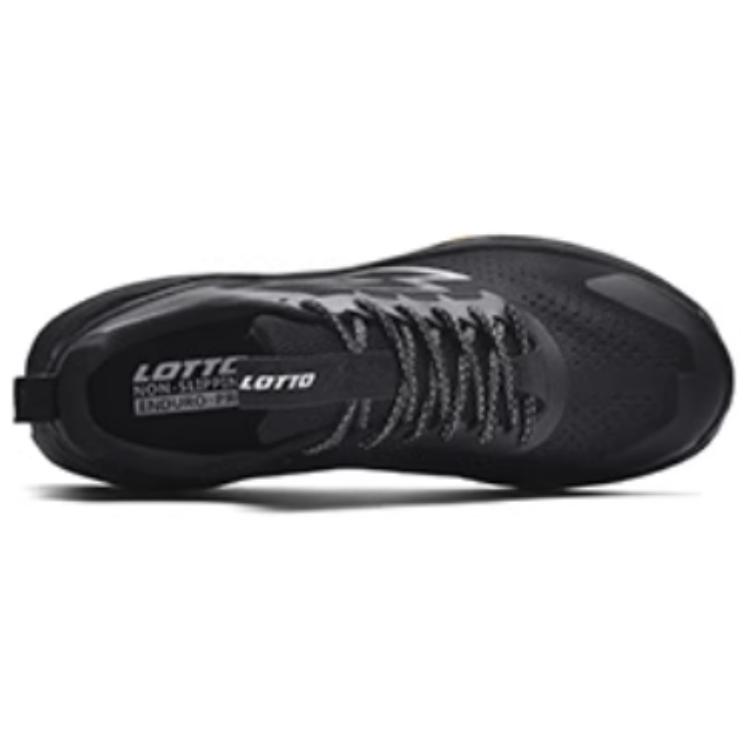 LOTTO Slip Resistant Abrasion Resistant Low top Mountaineering Shoes Men’s Black