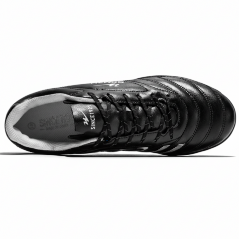 Binary TF Turf Cushioning Abrasion Resistant Lightweight Slip Resistant Soccer Shoes Unisex Black