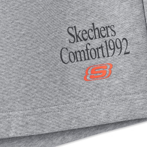 Skechers Sports Life Collection Sports Shorts Men’s Medium Heather Gray