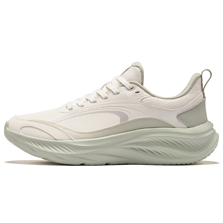 Erke Cushioning Rebound Low top Casual Running Shoes Women’s Microcrystal White Stone Turquoise