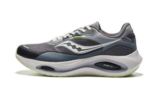 Saucony Phoenix Inferno Firebird 3 Breathable Support Low top Running Shoes Men's Black Gray