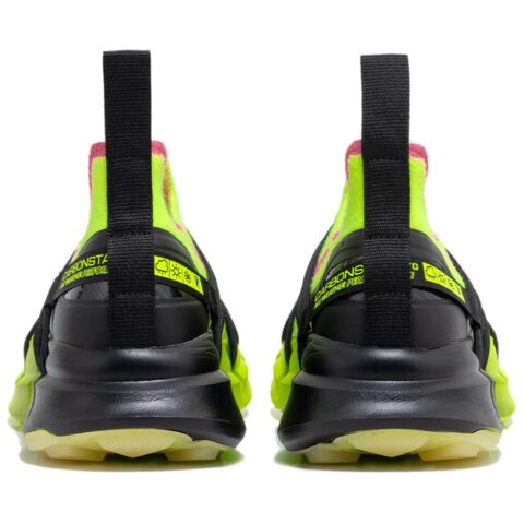 CARBONSTAR PRO Cushioning Abrasion Resistant Breathable Low top Running Shoes Unisex Yellow Green