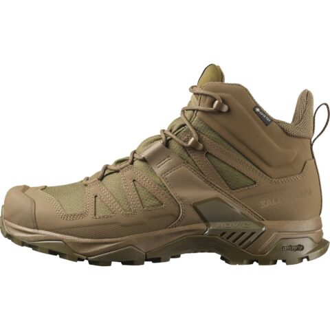 SALOMON X Ultra Forces Leather Breathable Waterproof Abrasion Resistant Crew Outdoor Boots Unisex