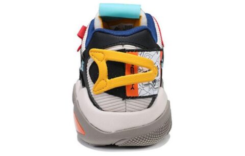 PEAK Taichi 6371 Cushioning Slip Resistant Abrasion Resistant Low top Vintage Basketball Shoes Men’s BR Green