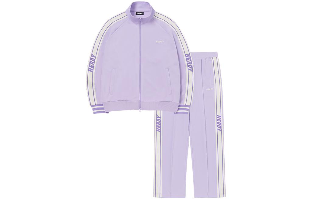 Nerdy Casual Sportswear Unisex Stand Collar Moderate