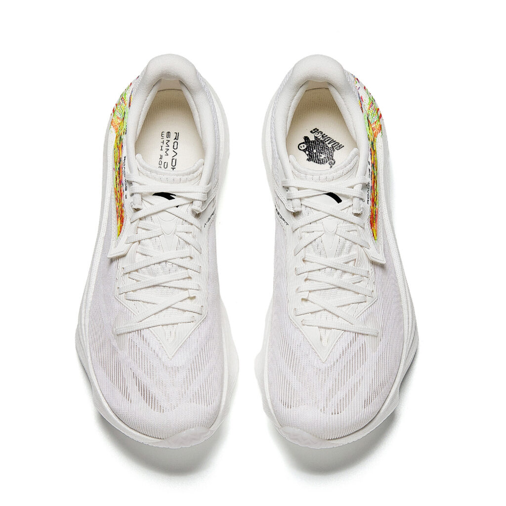 Anta Asphalt Road Dominator 2.0 Low top LTR Rubber Outsole, Nitrogen 80 Midsole Running Shoes Men’s Papyrus White