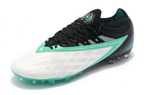 KELME Shadow 1.0 MG Multi Ground Cushioning Slip Resistant Breathable Soccer Shoes Unisex White Green