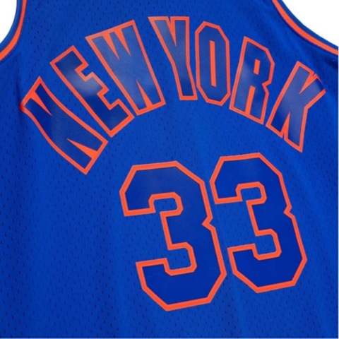 Mitchell Ness Basketball Jerseys Unisex Blue Moderate Other