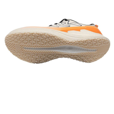 XTEP Slip Resistant, Abrasion Resistant, Breathable Low top Casual Running Shoes Men’s Beige Orange