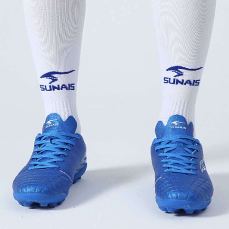 SUNAIS Soccer Shoes Unisex Low Top Royal Blue