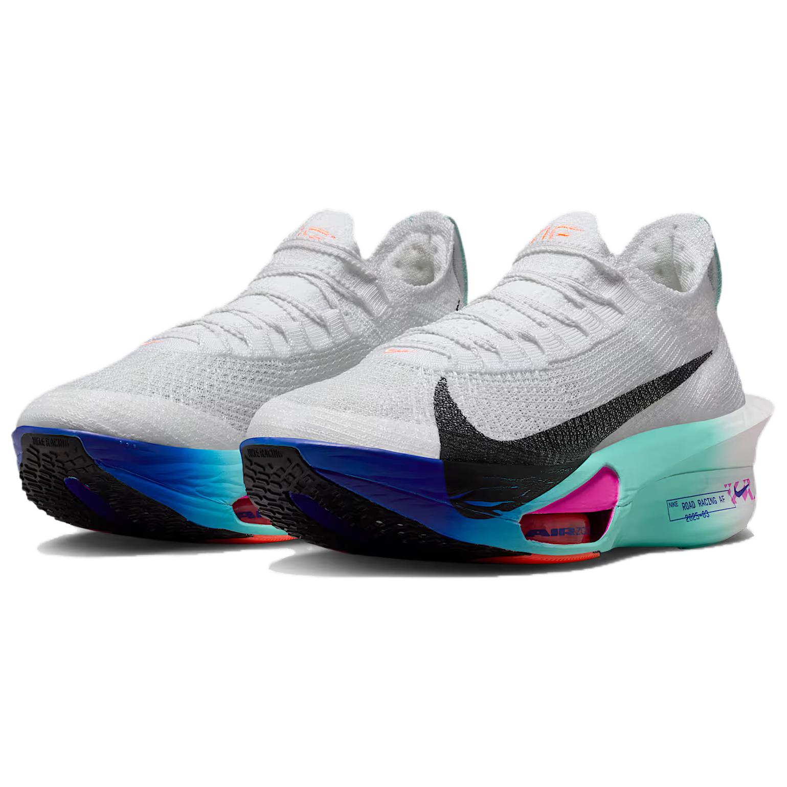 Nike Air Zoom Alphafly Next% 3 Breathable Lightweight Marathon Running Shoes Women’s White