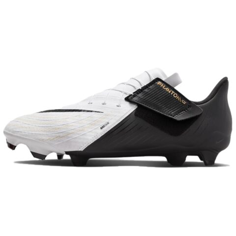Nike Phantom GX 2 Academy EasyOn MG ‘White Black Metallic Gold’